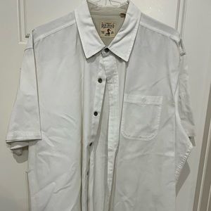 Red head short sleeve button down